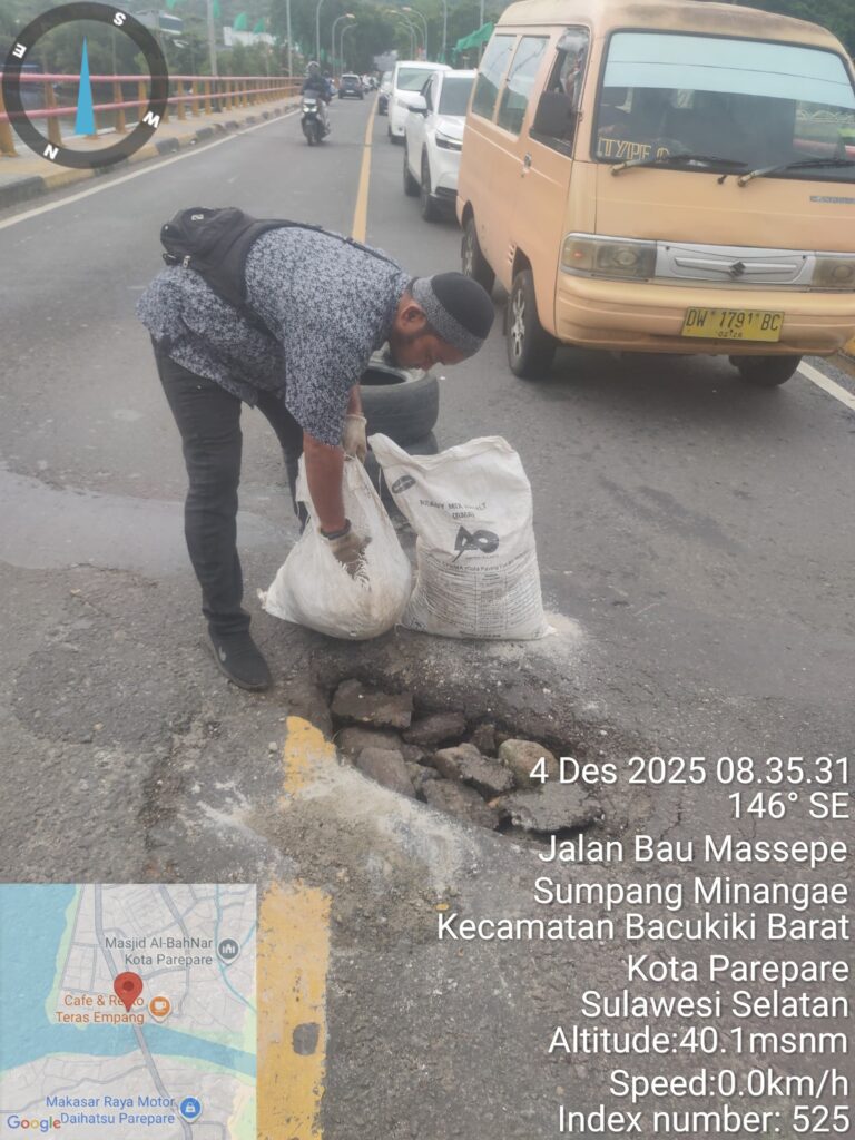 Dewan Apresiasi Respon Cepat PUPR Tambal Kerusakan Jalan Jembatan Sumpang