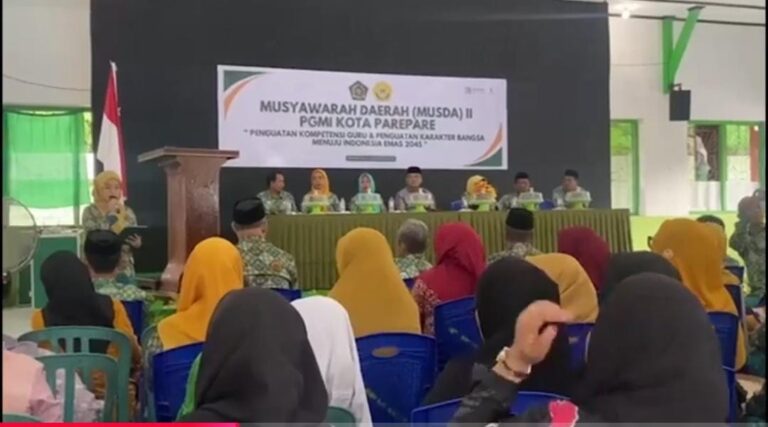 Musda II PGMI Parepare Tetapkan Ketua Baru, Rusman Madina Siap Majukan Guru Madrasah Menuju Indonesia Emas 2045