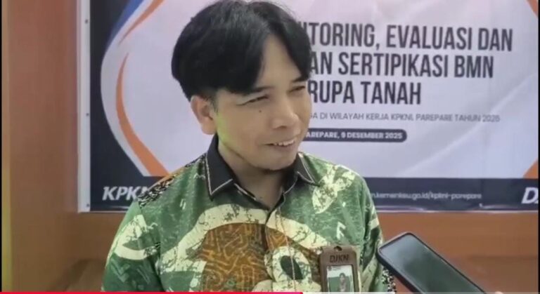 KPKNL Parepare Berhasil Sertipikatkan 76 Bidang Tanah Barang Milik Negara