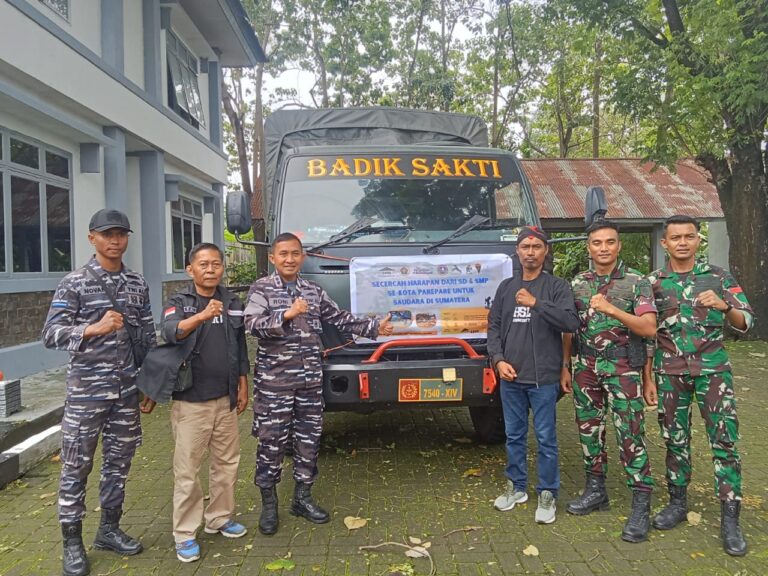 Bantuan Tahap Pertama FKM Parepare Tiba di Kodaeral VI Makassar, Siap Dikirim ke Sumatra dan Aceh