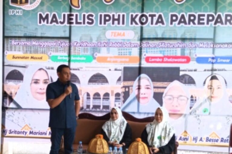 Wawali Parepare Apresiasi Kepedulian Sosial IPHI Kota Parepare