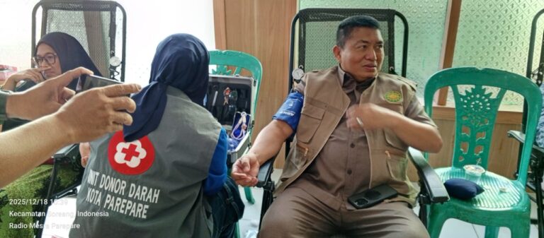 Ketua DPRD kota Parepare Ajak Warga Berdonor Darah