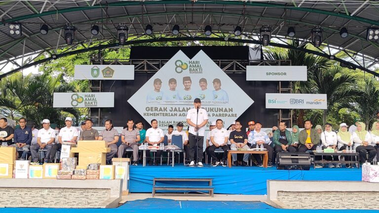 Kanwil Kemenag Sulsel Ajak Warga Kemenag Parepare Bersama Bangun Parepare 