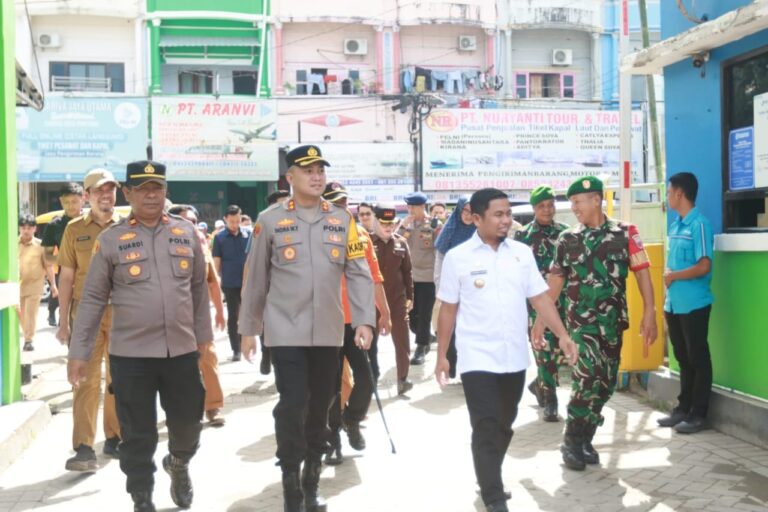 Wali Kota dan Forkopimda Parepare Tinjau Pelabuhan Nusantara 