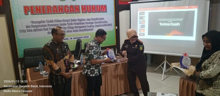 Jaga kelurahan Program Unggulan Kejaksaan Berikan Pendampingan Kelurahan Dalam Kelola Anggaran