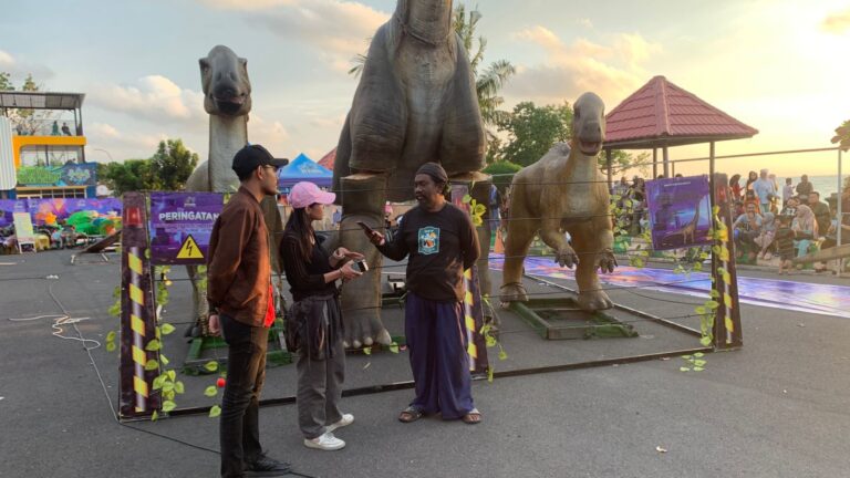 Funderland Wahana Dino planet Hadir Di Parepare Mulai 24 Januari