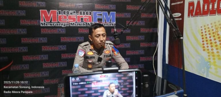 Operasi Keselamatan 2026 Segera Digelar, Polres Parepare Ingatkan Pentingnya Tertib Lalu Lintas