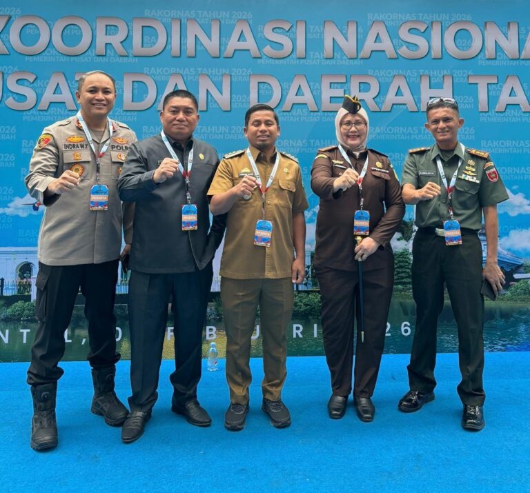 Rakornas 2026 di Bogor, Wali Kota Tasming Hamid Dukung Sinergi Pusat-Daerah Menuju Indonesia Emas 2045