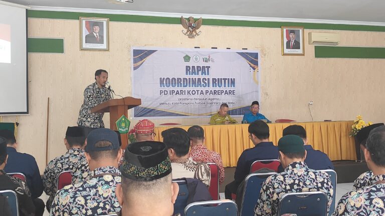 Rakor IPARI Parepare, Harap Jaga Marwah Kemenag