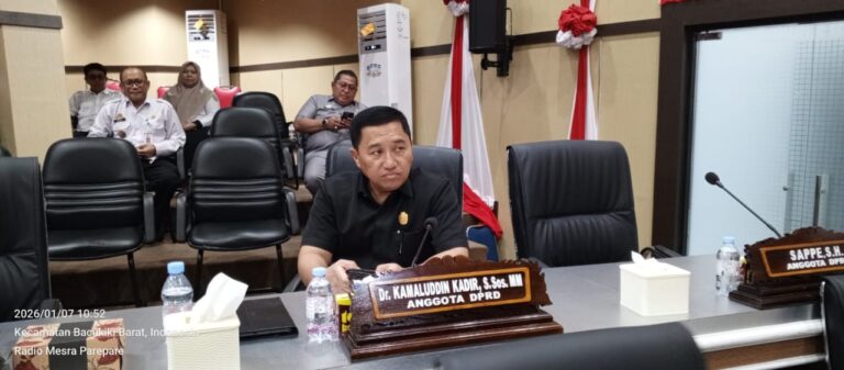 DPRD Parepare Akan Gelar Paripurna Penyerahan RKPJ Pertanggungjawaban APBD tahun 2025