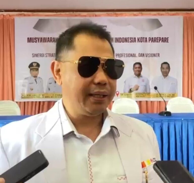 H. Suriyanto Kembali Di percaya Pimpinan PMI Parepare 