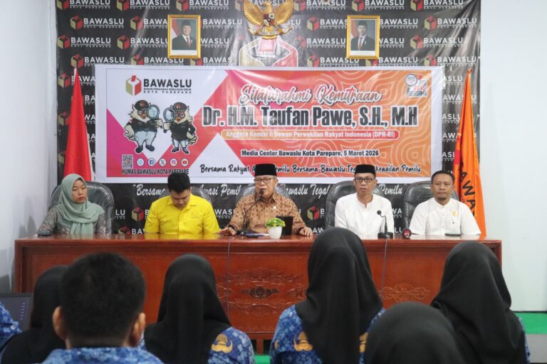 Bawaslu Parepare Terima Kunjungan Anggota DPR RI Komisi II: Bahas Penguatan Demokrasi dan Kelembagaan