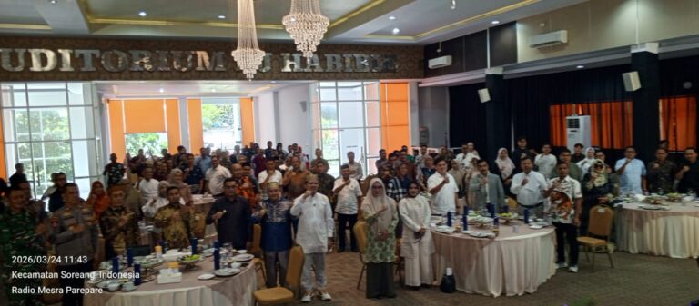 Saudagar dari Berbagai Daerah Hadiri PSP 2026, Tasming Hamid Ajak Investasi di Parepare