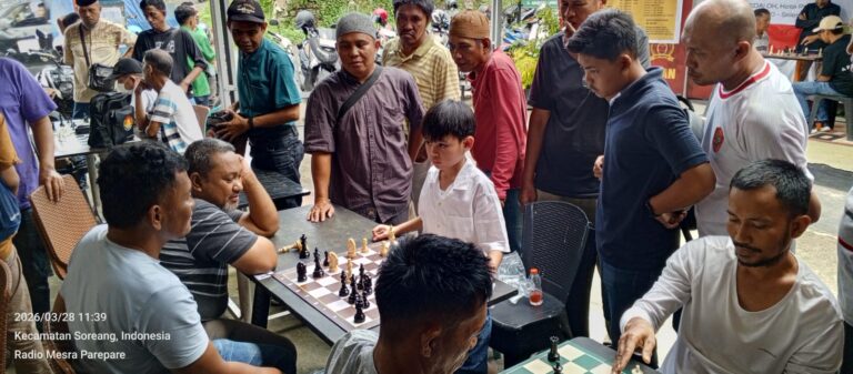 Pecatur Malang Jawa Timur Apresiasi Turnamen Catur Cepat Parepare