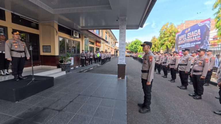 Polres Parepare Gelar Apel Siaga Kamtibmas, Bersiap Hadapi Berbagai Agenda dan Isu Nasional
