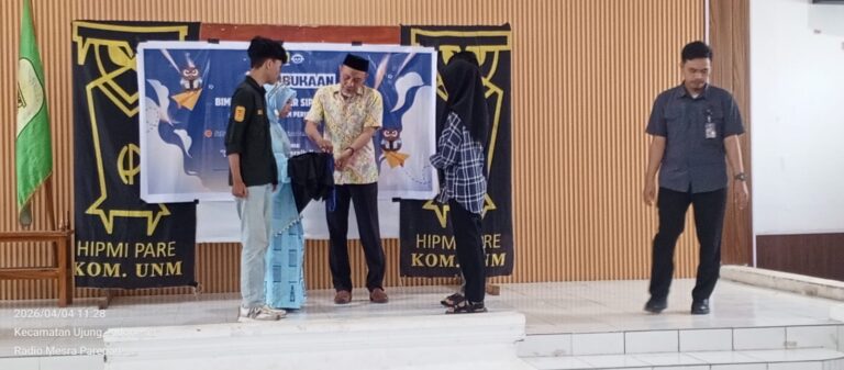 Walikota Apresiasi program Bimbingan Belajar Sipamacca 2026 (BBS 2026) HIPMI PARE Kom. UNM