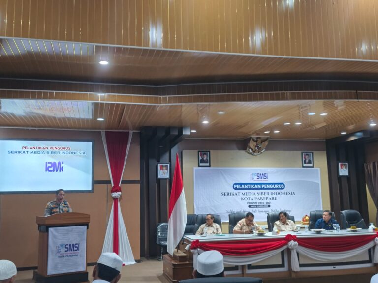 Wakapolres Parepare Ajak SMSI Bersinergi Jaga Keadilan Informasi dan Sosialisasikan Layanan 110
