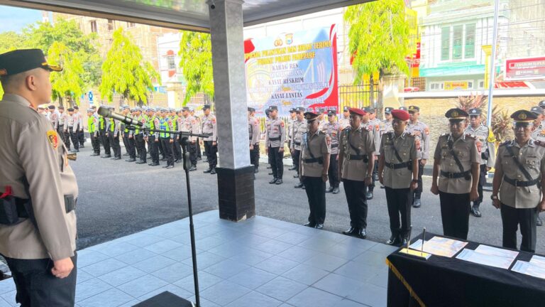 Upacara Pelantikan dan Sertijab Pejabat Polres Parepare, Kapolres Tekankan Inovasi dan Peningkatan Kinerja