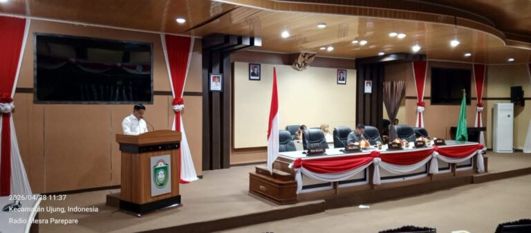 DPRD Parepare Agendakan Pertemuan dengan Walikota, Bahas APBD Perubahan dan Tunjangan Perumahan