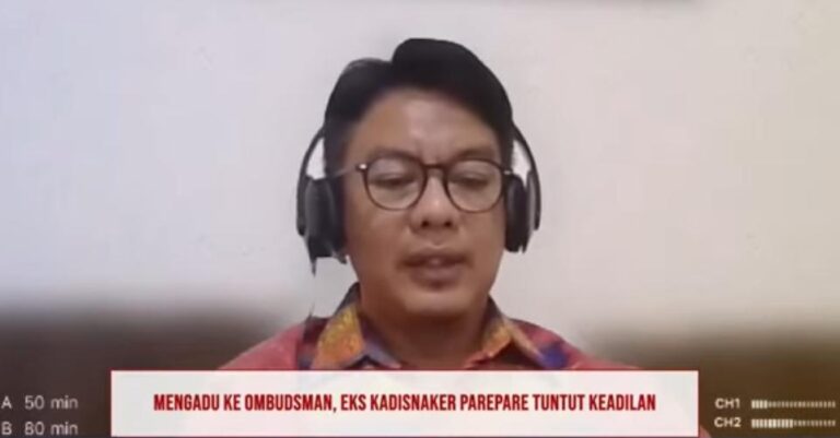 Buntut Sanksi “Non-Job”, Mantan Kadisnaker Parepare Basuki Buka Suara: Ada Selisih Anggaran yang Tidak Masuk Nalar