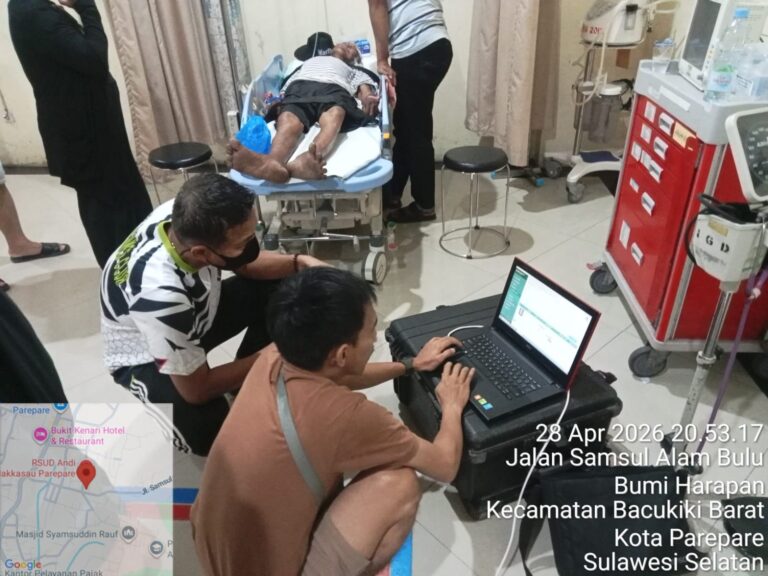 Disdukcapil Kota Parepare Hadirkan Pelayanan Prima, Perekaman KTP Elektronik Langsung Di IGD RSUD Andi Makkasau
