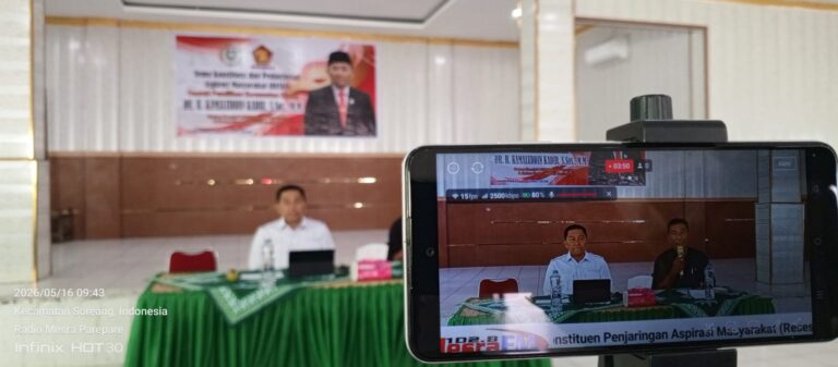 Serap Aspirasi di Reses , Dr. H. Kamaluddin Kadir Tegaskan Masyarakat Sebagai Subjek Pembangunan