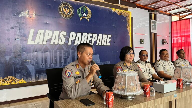Lapas Parepare Perkuat Sinergi dengan Polda Sulsel dan Polres Parepare Demi Meningkatkan Keamanan dan Ketertiban
