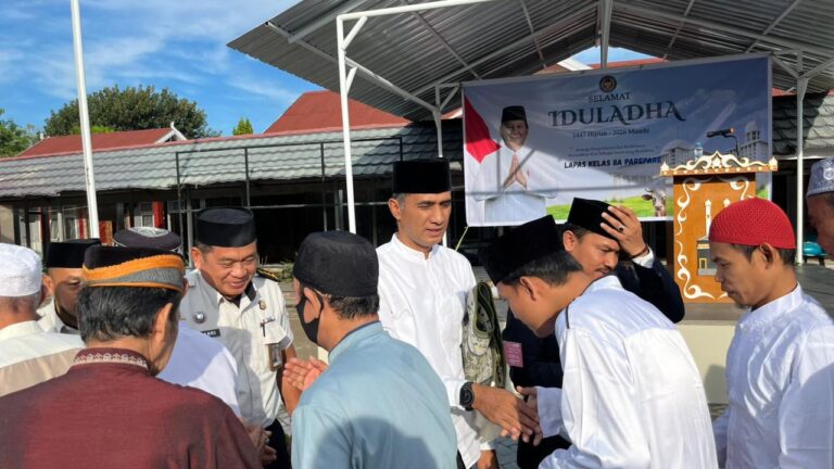 Lapas Parepare Laksanakan Rangkaian Hari Pertama Idul Adha 1447 H dengan Khidmat dan Penuh Kebersamaan