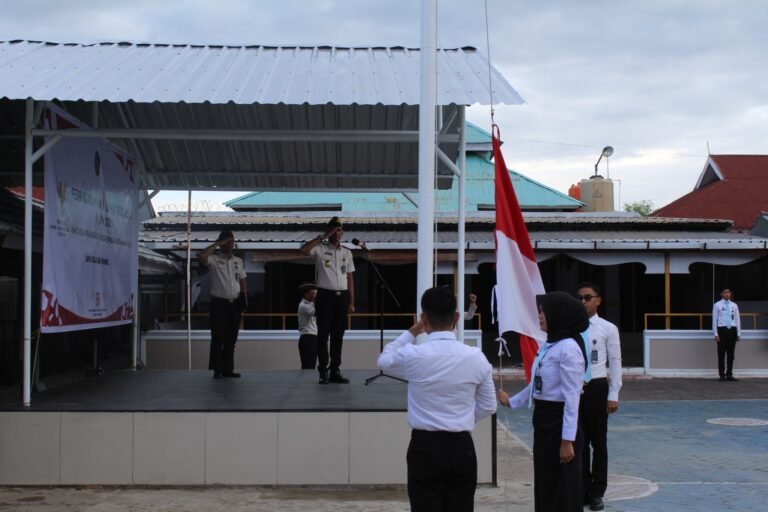 Lapas Parepare Gelar Upacara Hari Lahir Pancasila 2026 dengan Khidmat