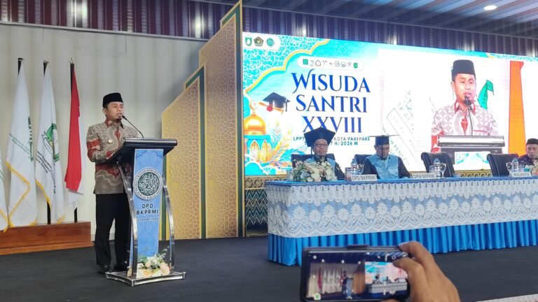 737 Santri TPA Diwisuda, Walikota Parepare Harap Perdalam Lagi BTQ
