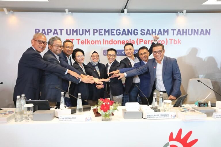Tebar Dividen Jumbo, RUPST Telkom Pertahankan Jajaran Direksi