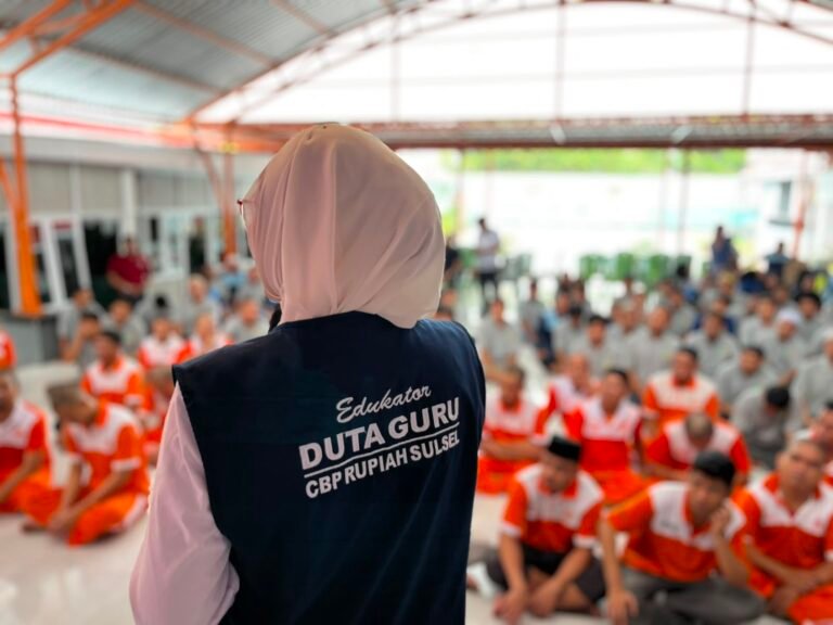 BI Sulsel Berikan Edukasi Cinta Rupiah kepada Petugas dan WBP Lapas Parepare