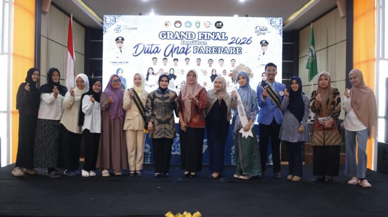 Sinergi Wujudkan Kota Layak Anak, Grand Final Duta Anak Parepare 2026 Sukses Digelar