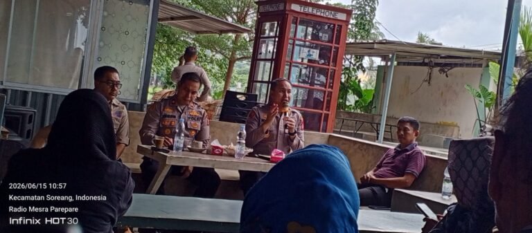 Kapolres Parepare Ajak Media Dukung Publikasi Rangkaian Hari Bhayangkara ke-80