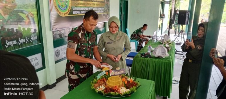 Kodim 1405/Parepare: Letkol Inf Erwin Hidayat Ajak Personel Melek Teknologi dan Jaga Kondusifitas Daerah