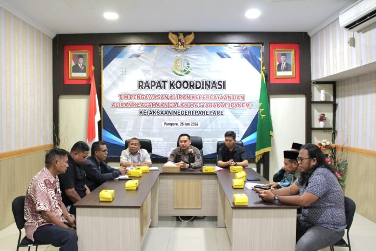 Kejari parepare gelar giat rutin tahunan Pakem ditahun 2026