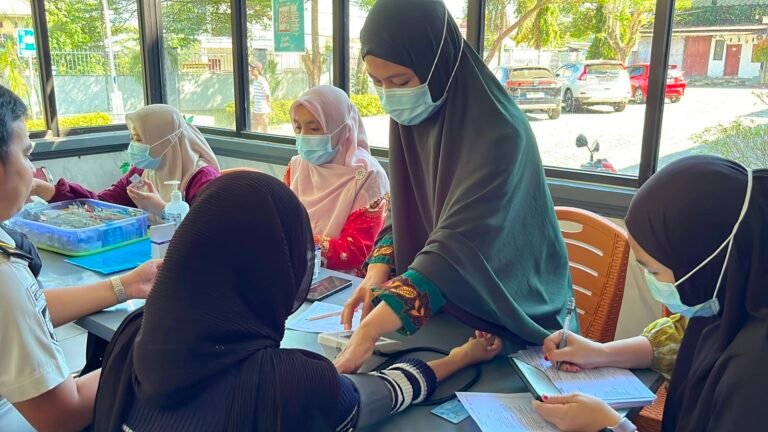 Lapas Parepare Bersama Puskesmas Lompoe Berikan Layanan Cek Kesehatan Gratis bagi Petugas dan Pengunjung