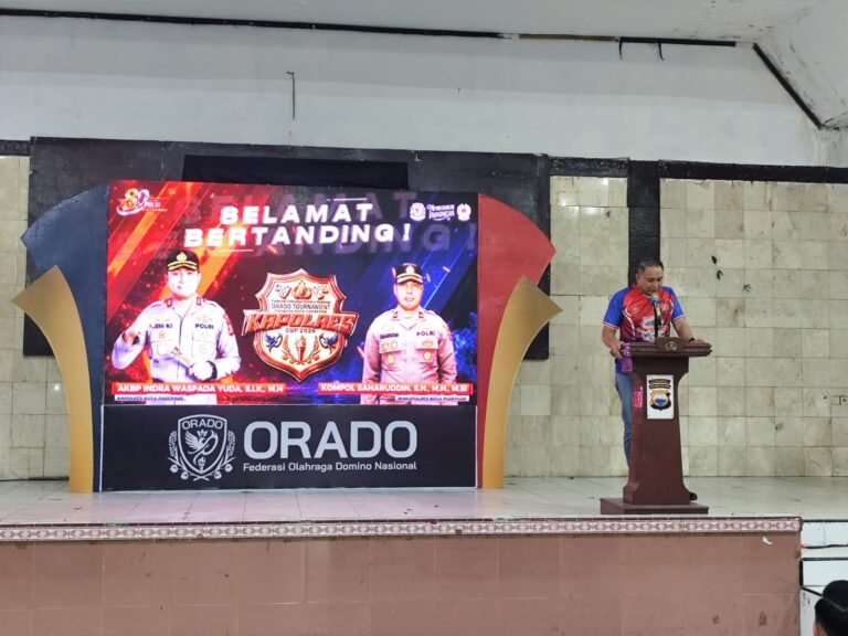Kapolres Parepare Resmi Buka Turnamen Domino ORADO Kapolres Parepare Cup 2026, Momentum Lahirkan Atlet Domino Berprestasi