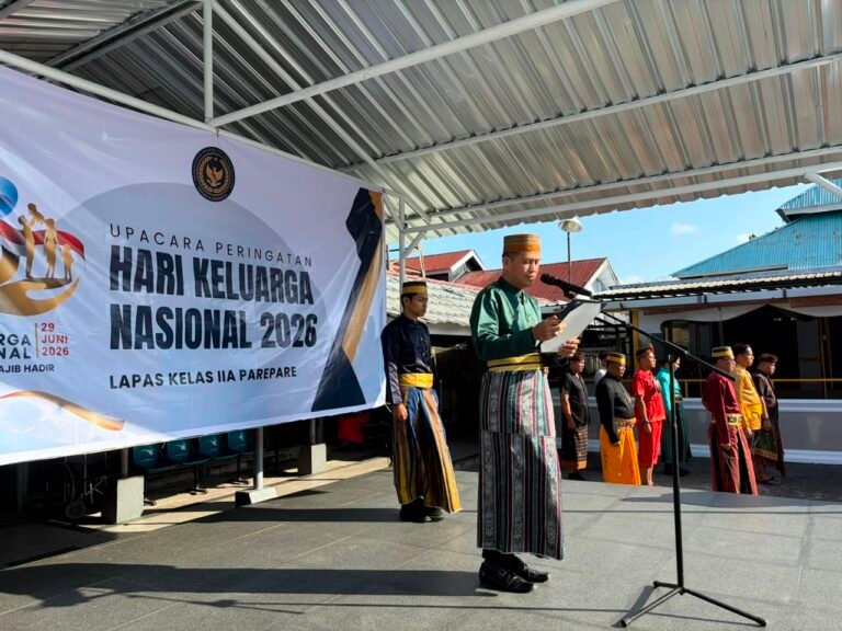 Lapas Parepare Peringati Hari Keluarga Nasional ke-33, Perkuat Nilai Kebersamaan Menuju Keluarga Berkualitas