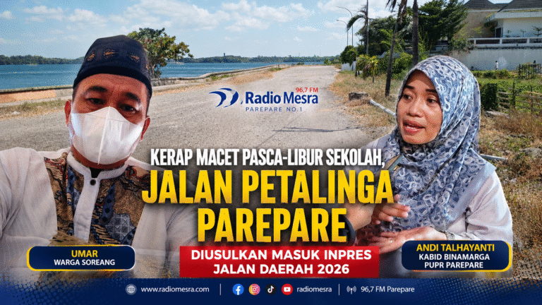 Kerap Macet Pasca-Libur Sekolah, Jalan Petta Unga Parepare Diusulkan Masuk Inpres Jalan Daerah 2026