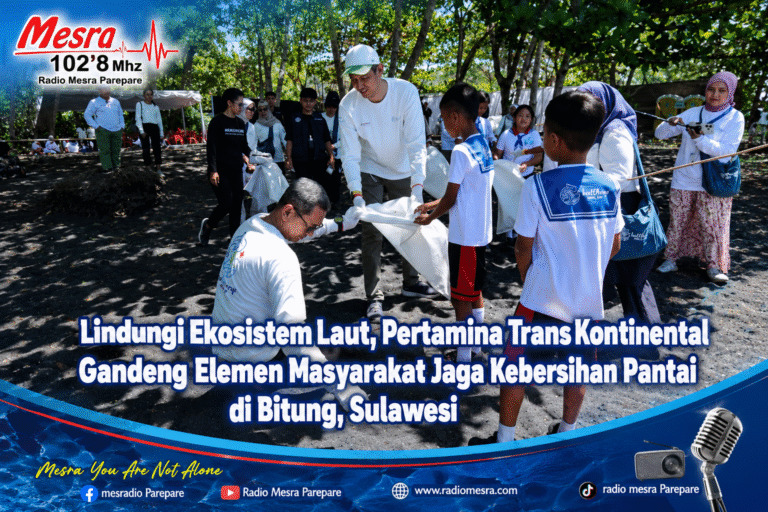 Lindungi Ekosistem Laut, Pertamina Trans Kontinental Gandeng Elemen Masyarakat Jaga Kebersihan Pantai di Bitung, Sulawesi