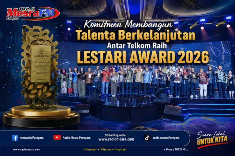 Komitmen Membangun Talenta Berkelanjutan Antar Telkom Raih Lestari Award 2026