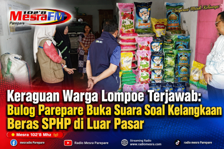 Keraguan Warga Lompoe Terjawab: Bulog Parepare Buka Suara Soal Kelangkaan Beras SPHP di Luar Pasar