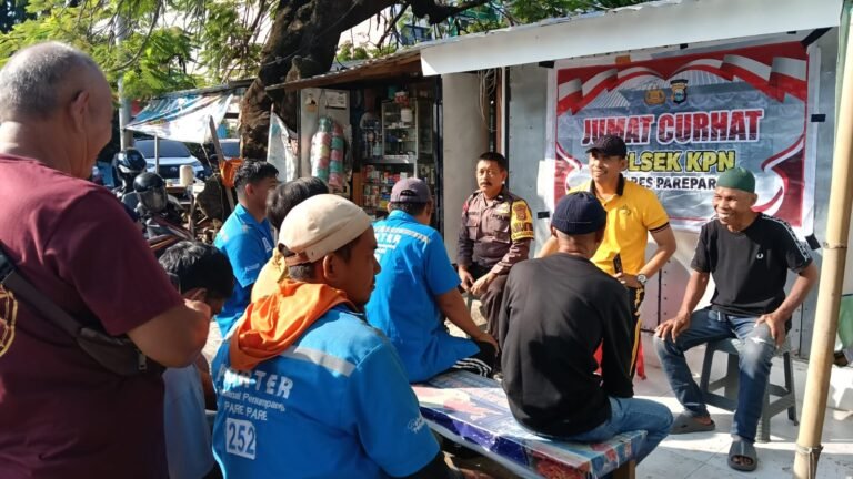 Jumat Curhat Polsek KPN Jadi Wadah Aspirasi Buruh Pelabuhan