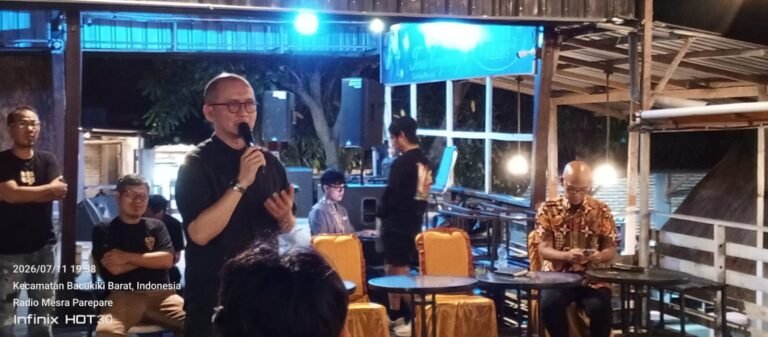 Kunjungi Parepare, Ketua Umum ICCN Tubagus Fiki Chikara Satari Tekankan Pentingnya Kolaborasi Komunitas Kreatif