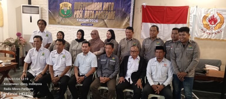Sekda Parepare Terpilih Aklamasi Nakhodai PBSI, Pengda Sulsel Titip 3 Amanah Besar
