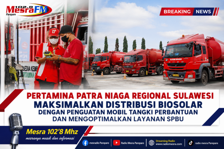 Pertamina Patra Niaga Regional Sulawesi Maksimalkan Distribusi Biosolar dengan Penguatan Mobil Tangki Perbantuan dan Mengoptimalkan Layanan SPBU