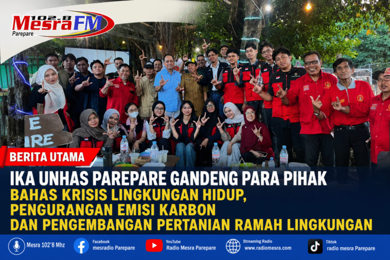 IKA Unhas Parepare Gandeng Para Pihak Bahas Krisis Lingkungan Hidup, Pengurangan Emisi Karbon dan Pengembangan Pertanian Ramah Lingkungann