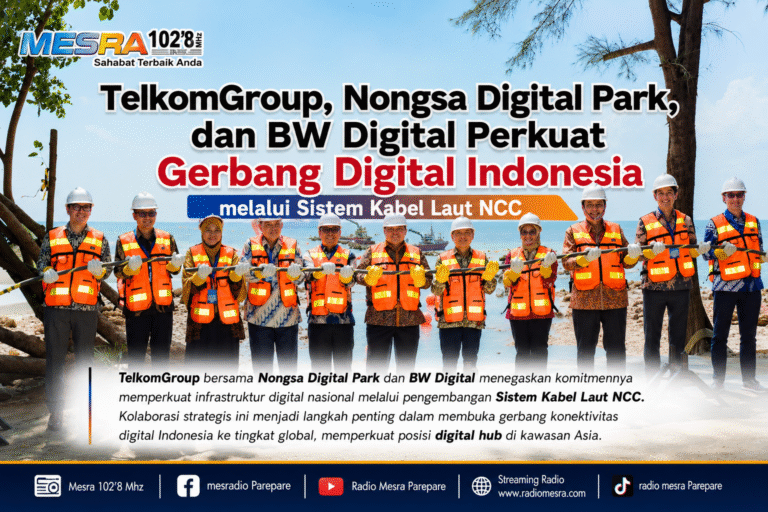 TelkomGroup, Nongsa Digital Park, dan BW Digital Perkuat Gerbang Digital Indonesia melalui Sistem Kabel Laut NCC