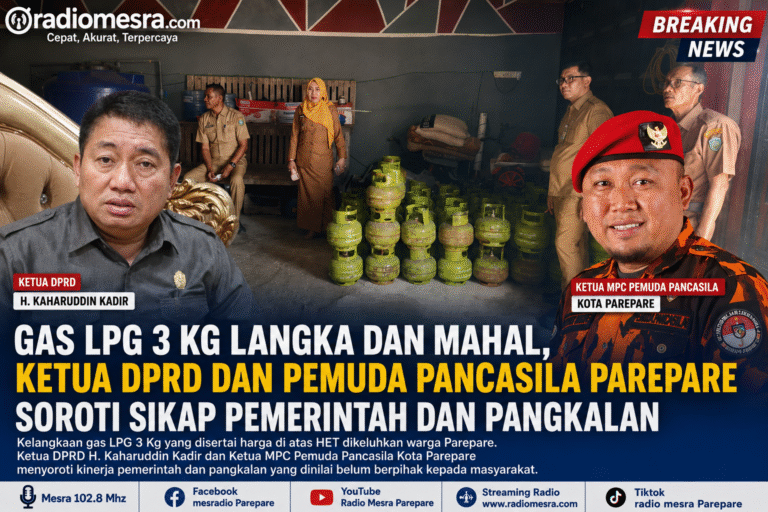 Gas LPG 3 Kg Langka dan Mahal, Ketua DPRD dan Pemuda Pancasila Parepare Soroti Sikap Pemerintah dan Pangkalan